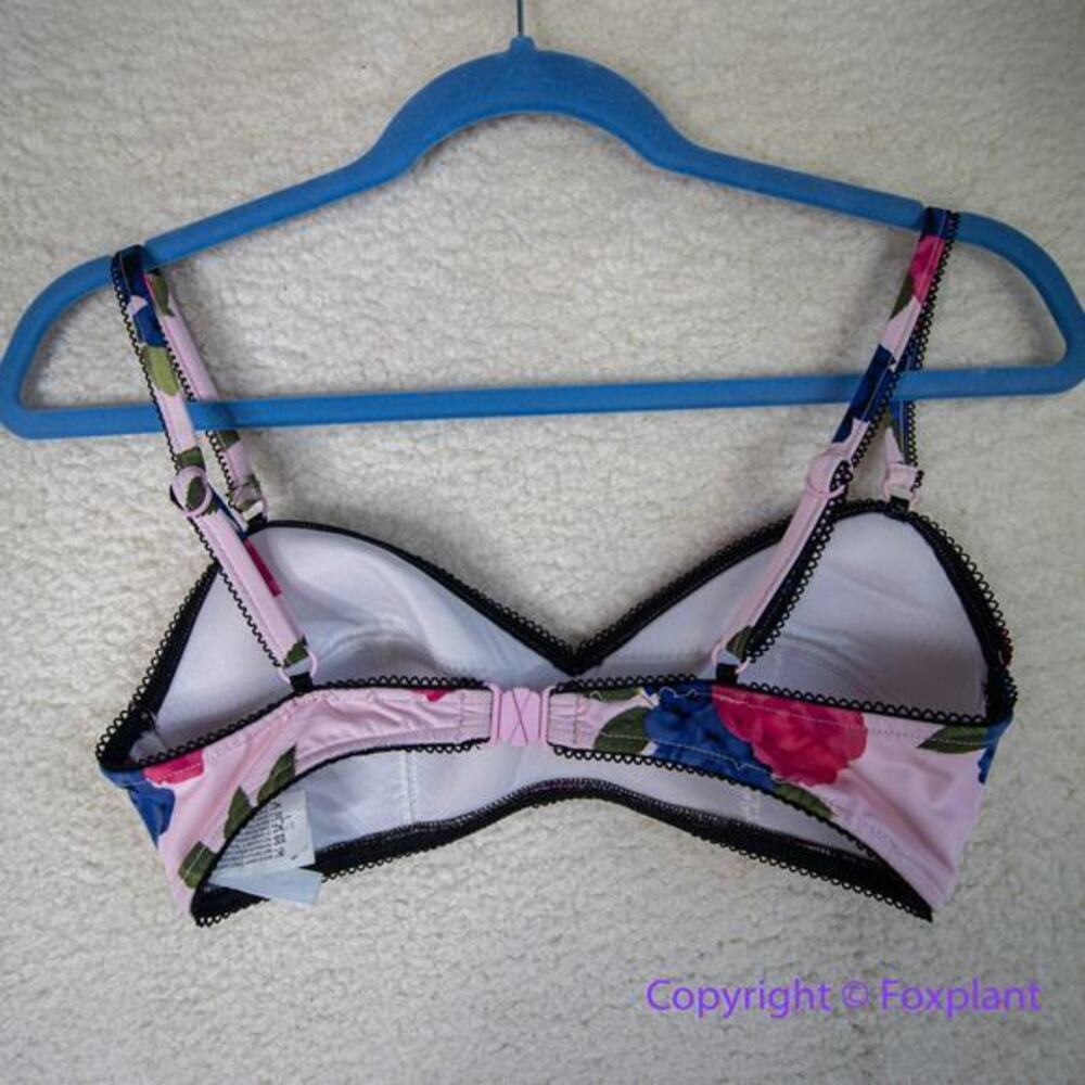 Seafolly floral print bikini top, women size‎ 6 - Picture 4 of 8